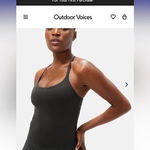 Outdoor voices move free tank!